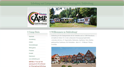 Desktop Screenshot of campingplatz-elbtalaue.de
